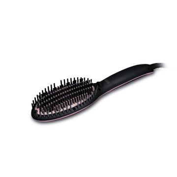 Diva Pro Precious Metals Straight & Smooth Brush Black